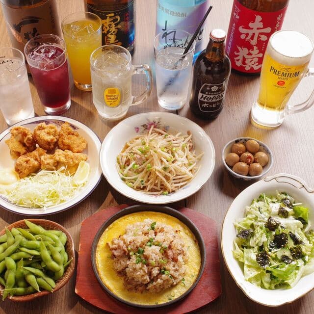当日予約OK♪全90種以上!!2時間飲み放題