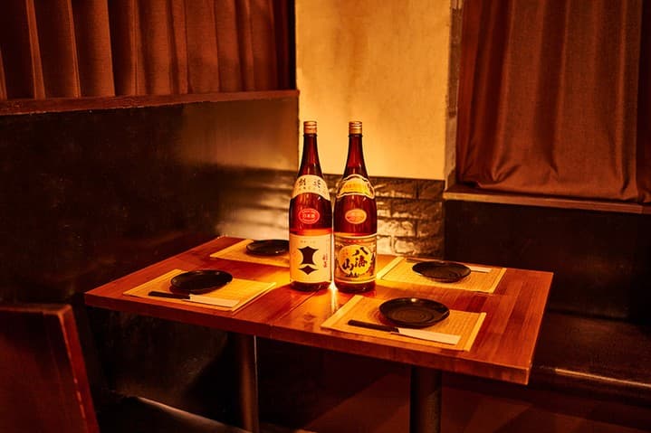 4名様用の半個室