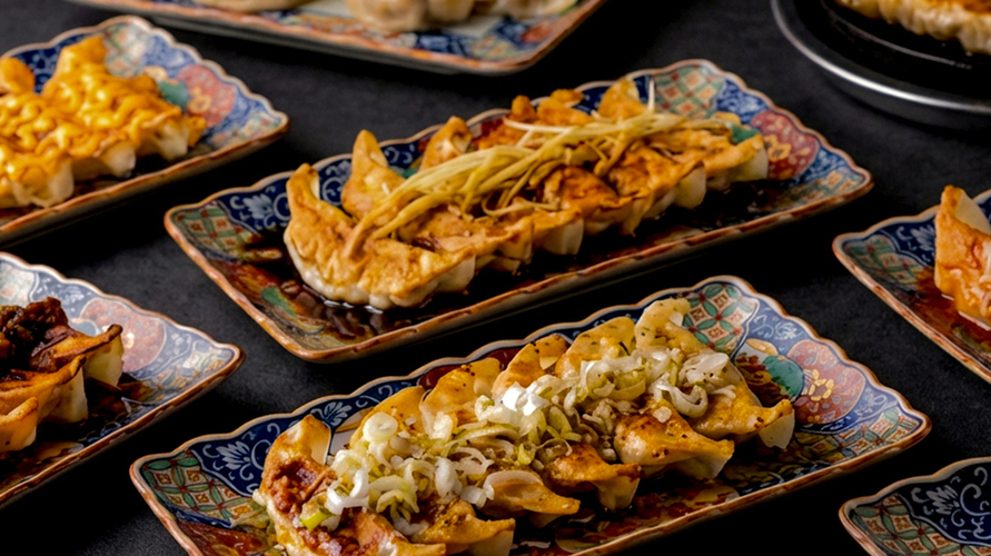 大餃子酒場 田町店 看板の焼き大餃子