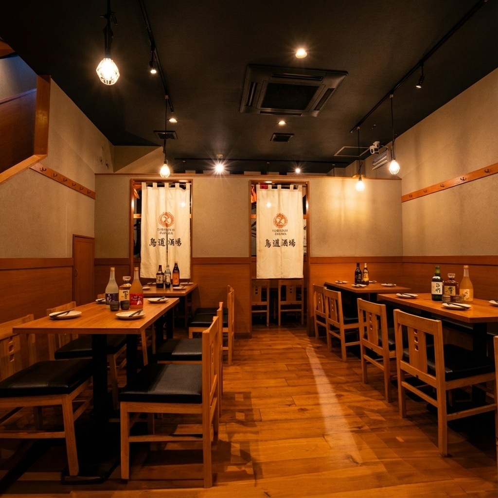 鳥道酒場 赤羽店の店内